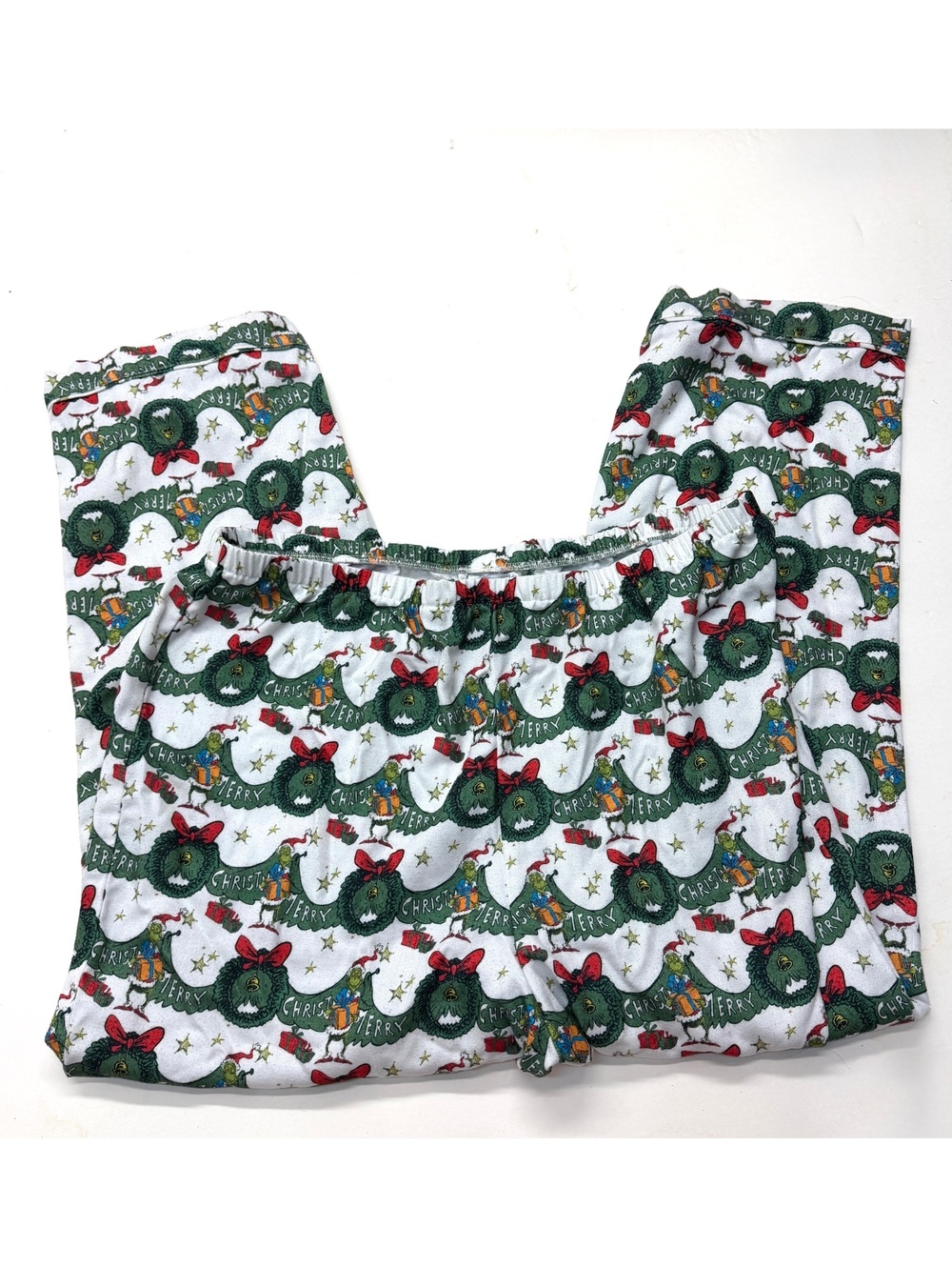 Pottery Barn Kids Adults The Grinch Christmas Pajama Pants  XL